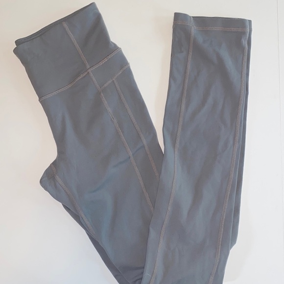 Athleta Pants - Athleta gray high rise exercise pants size XS